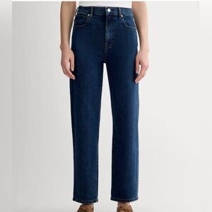 Everlane Dark Blue High-Waisted Jeans